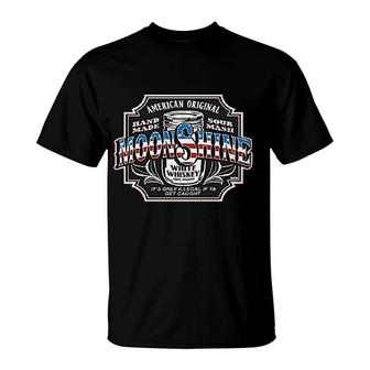 Moonshine American Original Tennessee Whiskey T-Shirt | Mazezy