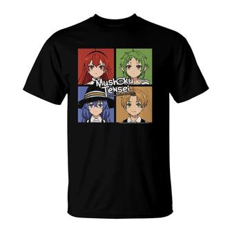 Mushoku Tensei Pop Art Characters Premium T-Shirt