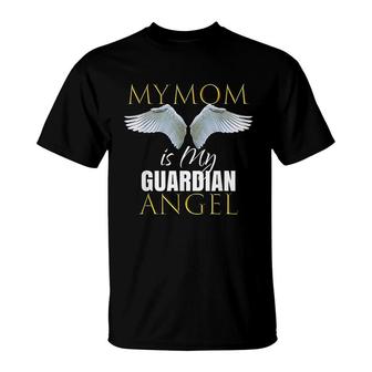 My Mom Is My Guardian Gift Idea T-Shirt | Mazezy