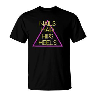 Nails Hair Hips Heels Diva Tank Top T-Shirt