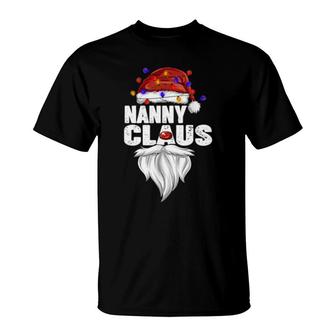 Nanny Claus , Family Matching Nanny Claus Pajama T-Shirt | Mazezy