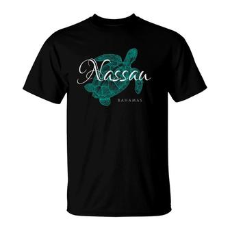 Nassau Bahamas Commonwealth Of The Bahamas T-Shirt | Mazezy