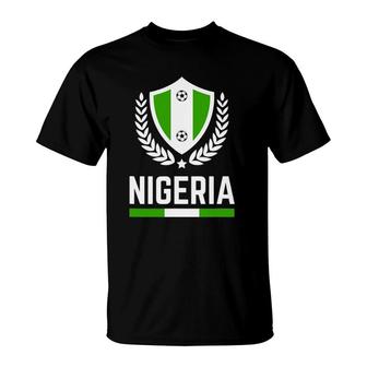 Nigeria Soccer Jersey Nigerian Football Team Fan T-Shirt | Mazezy