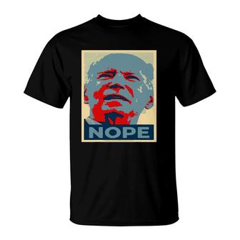 Nope Biden Is Not My President Funny Anti-Biden Political T-Shirt | Mazezy