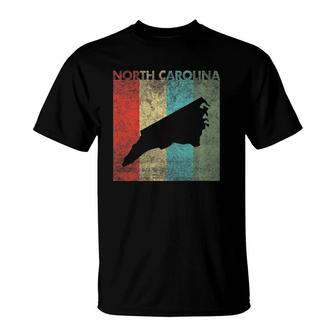 North Carolina T Men Women Retro State Home Roots Gifts T-Shirt | Mazezy