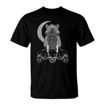 Occult Hamster With Skulls T-Shirt | Mazezy