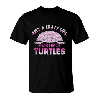 Ocean Animal Turtle Girls Sea Turtle T-Shirt | Mazezy