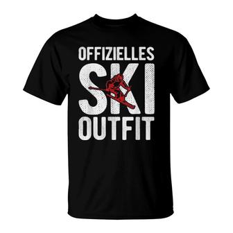 Offizielles Ski Outfit Berge Ski T-Shirt | Mazezy