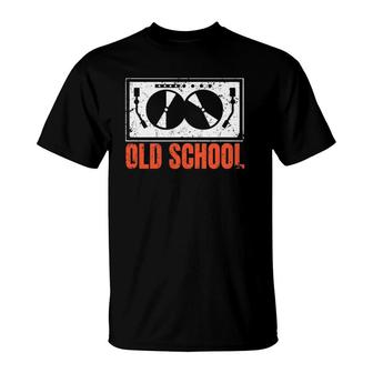 Old School Turntable For An Old School Hip Hop Dj Spin It T-Shirt | Mazezy