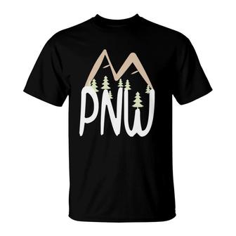 Pacific Northwest Pnw Oregon Idaho Washington T-Shirt | Mazezy