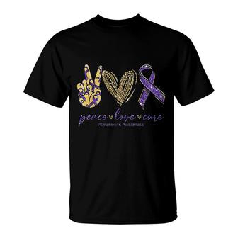 Peace Love Cure T-Shirt | Mazezy CA