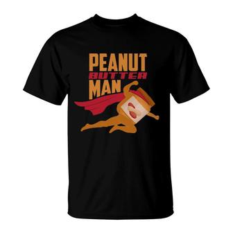 Peanut Butter Man Peanut Butter T-Shirt | Mazezy