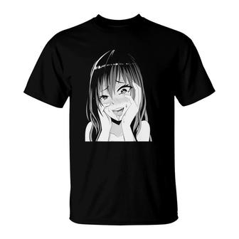 Perfect Pretty And Shy Japanese Manga Girl T-Shirt | Mazezy