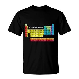 Periodic Table Color Coded T-Shirt | Mazezy