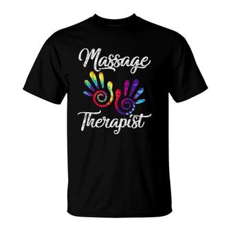 Ph Funny Massage Therapist Costume Hand Therapy T-Shirt | Mazezy