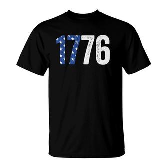 Philadelphia Usa Flag 4Th Of July 1776 Patriotic Pride Gift T-Shirt | Mazezy