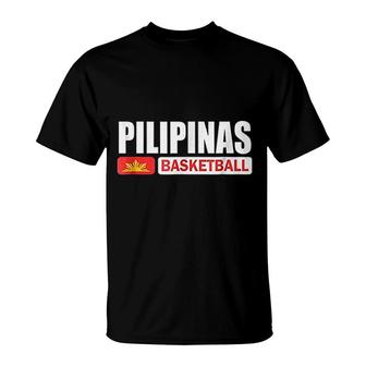 Pilipinas Basketball Gilas Philippines T-Shirt | Mazezy