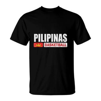 Pilipinas Basketball Philippines T-Shirt | Mazezy