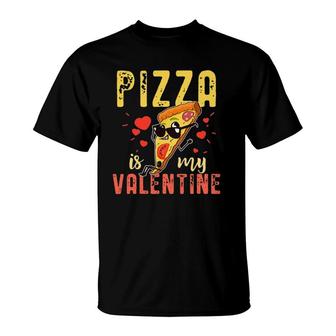 Pizza Is My Valentine Funny Valentines Day Kids Boys T-Shirt | Mazezy