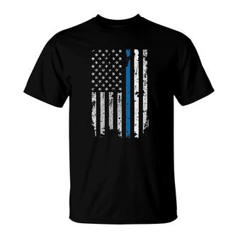 Police Officer American T-Shirt | Mazezy