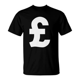 Pound Symbol Currency Gift T-Shirt | Mazezy