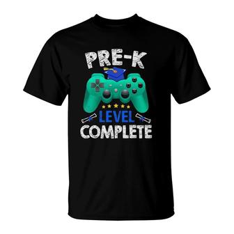 Pre-K Level Complete Tee Gamer Class Of 2021 Graduation T-Shirt | Mazezy