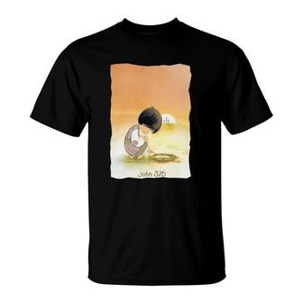 Precious Moments John 316 Share The Gift Of Love T-Shirt | Mazezy UK
