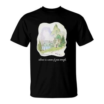 Precious Moments Silence Is Source Of Great Strength T-Shirt | Mazezy