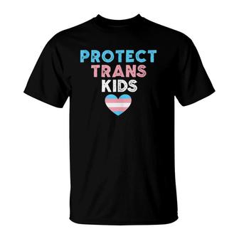 Protect Trans Kids Lgbtq Trans Ally T-Shirt | Mazezy CA