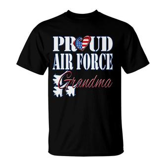 Proud Air Force Grandma T-Shirt | Mazezy