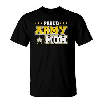 Proud Army Mom Product Us Military Mom Family T-Shirt | Mazezy