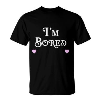 Queens Of Bravo I'm Bored Sweats T-Shirt | Mazezy