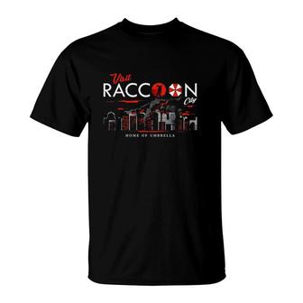 Raccoon City Home Of Umbrella T-Shirt | Mazezy