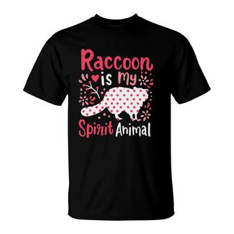 Raccoon Spirit Animal Lover Gift T-Shirt | Mazezy