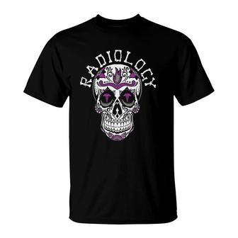 Radiology Skull Tee Men Women Gift T-Shirt | Mazezy