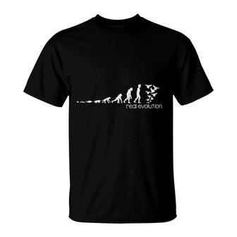 Real Evolution Of Pigeon Racing T-Shirt | Mazezy