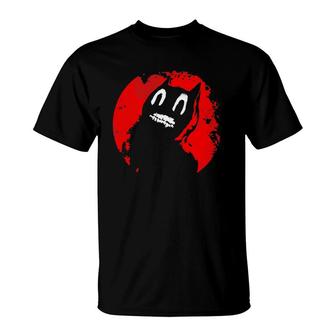 Red Cartoon Cat Costume For Kids Boys Scary Bloody Halloween T-Shirt | Mazezy