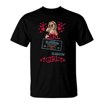 Relocation From Glasgow Proud Girl From Glasgow T-Shirt | Mazezy