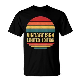 Retro Birthday 1964 Vintage Birthday T-Shirt | Mazezy
