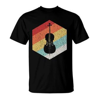 Retro Cellofor Cello Player Vintage Cello T-Shirt | Mazezy UK