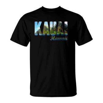 Retro Classic Vintage Summer Kauai Hawaii T-Shirt | Mazezy CA