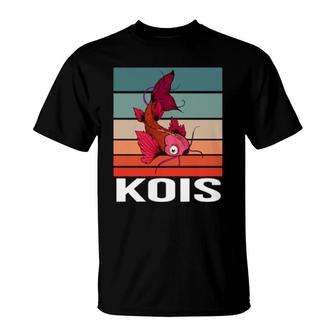 Retro Koi Design Fish Vintage Koi T-Shirt | Mazezy