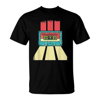 Retro Mixtape 1980S Music 80S Generation Cassette T-Shirt | Mazezy
