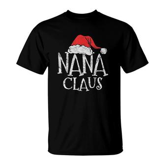 Retro Nana Claus T-Shirt | Mazezy