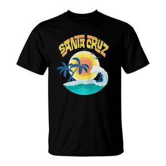 Retro Santa Cruz Back Print Retro Santa Cruz T-Shirt | Mazezy