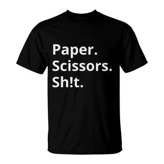 Rock Paper Scissors T-Shirt | Mazezy