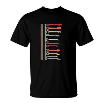 Rock And Roll Vintage For Concert Band Rock Music Lover T-shirt - Thegiftio UK