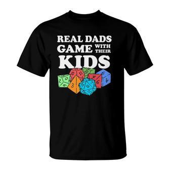 Role Playing Dad Gift Real Dads Game With Their Kids T-Shirt | Mazezy UK