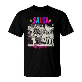 Salsa All Stars For Salsa Power T-Shirt | Mazezy