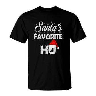 Santas Favorite Ho T-Shirt | Mazezy